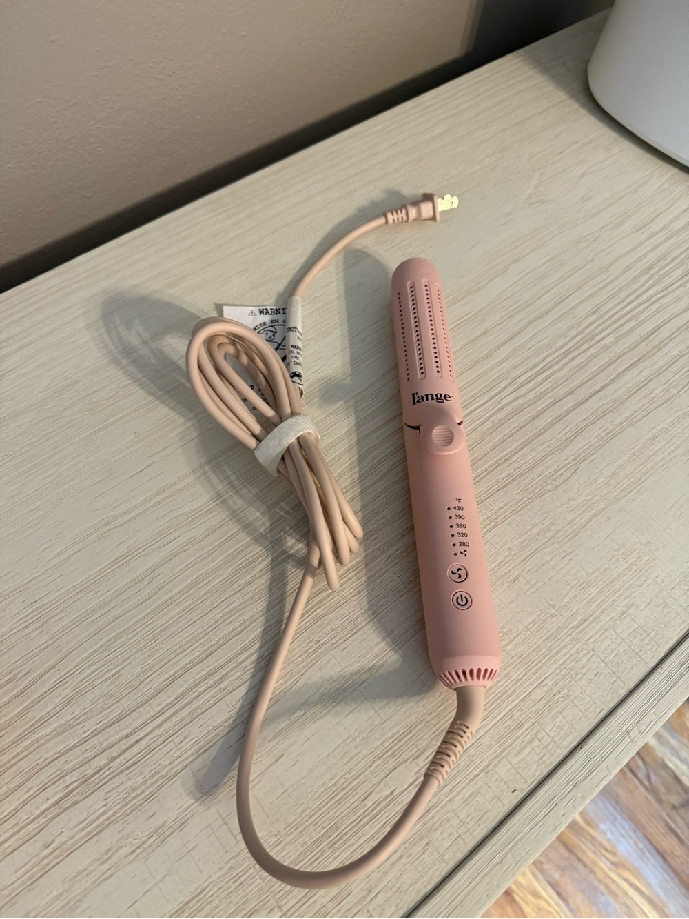 Lange hair straightener